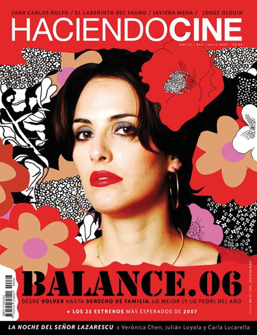 HACIENDO CINE magazine side cover Issue 66 January 2007
