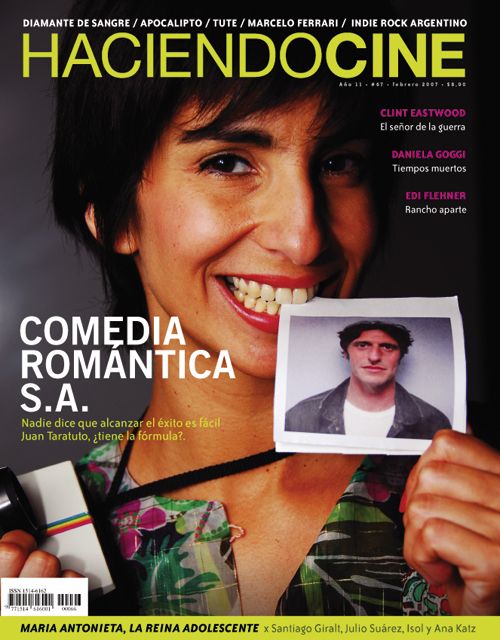 HACIENDO CINE magazine side cover Issue 67 February 2007