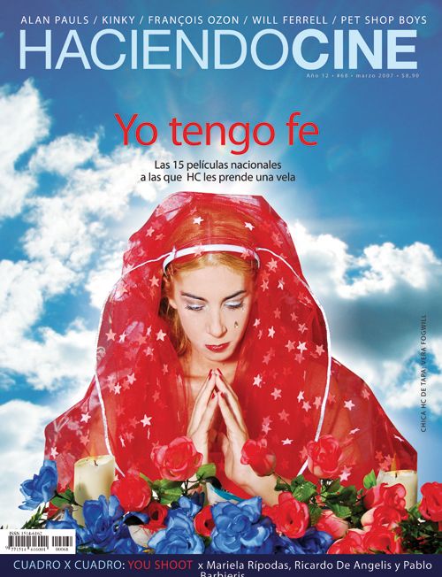 HACIENDO CINE magazine side cover Issue 68 March 2007