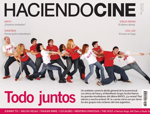 HACIENDO CINE magazine side cover Issue 70 May 2007