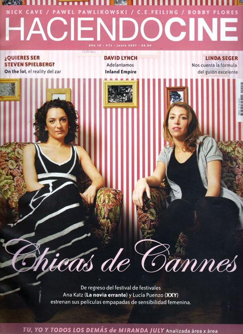 HACIENDO CINE magazine side cover Issue 71 June 2007
