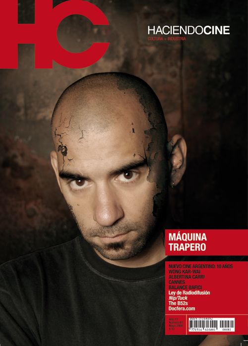 HACIENDO CINE magazine side cover Issue 81 May 2008