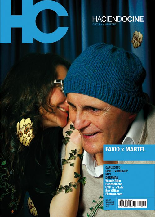 HACIENDO CINE magazine side cover Issue 82 June 2008