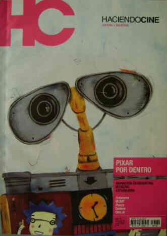 HACIENDO CINE magazine side cover Issue 83 July 2008