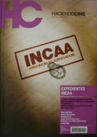 HACIENDO CINE magazine side cover Issue 88 December 2008