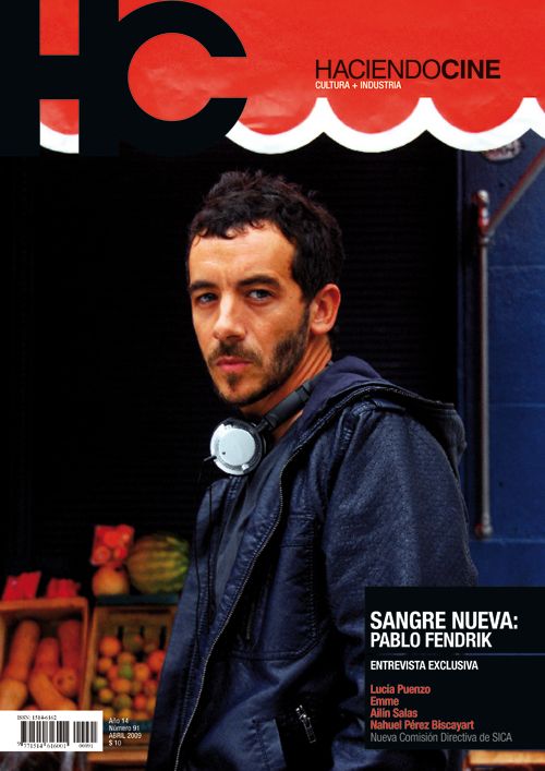 HACIENDO CINE magazine side cover Issue 91 April 2009