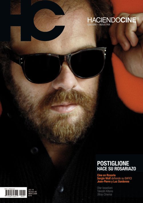 HACIENDO CINE magazine side cover Issue 92 May 2009