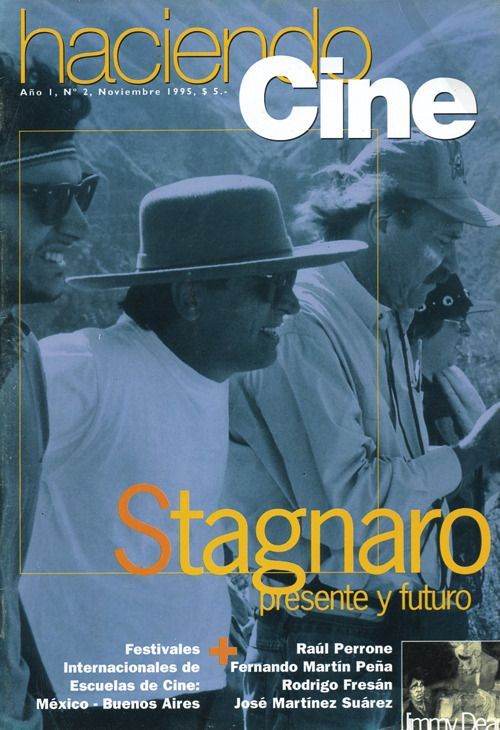 HACIENDO CINE magazine side cover Issue 2 November 1995