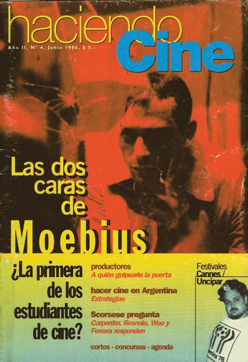 HACIENDO CINE magazine side cover Issue 4 June 1996
