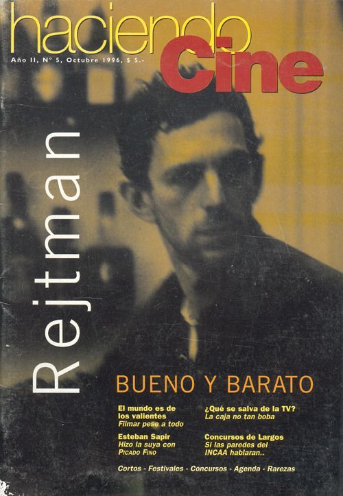 HACIENDO CINE magazine side cover Issue 5 October 1996