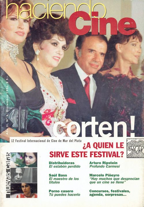 HACIENDO CINE magazine side cover Issue 6 December 1996