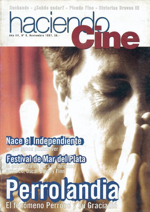 HACIENDO CINE magazine side cover Issue 9 November 1997