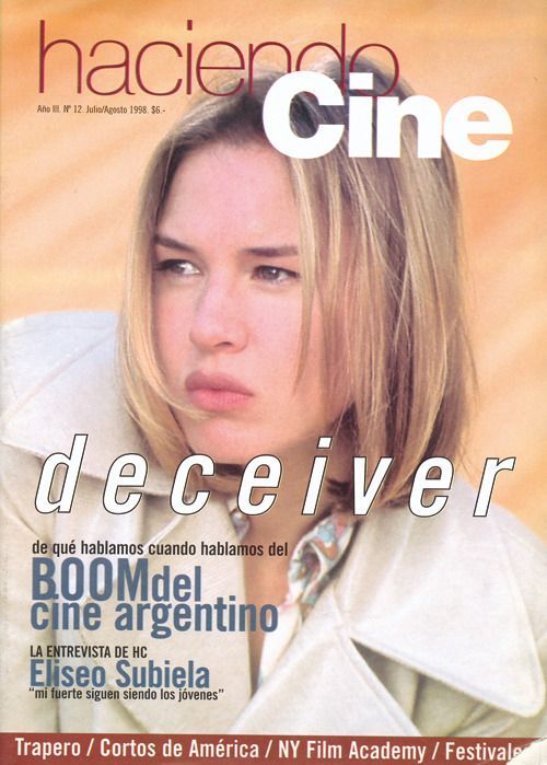 HACIENDO CINE magazine side cover Issue 12 July/August 1998