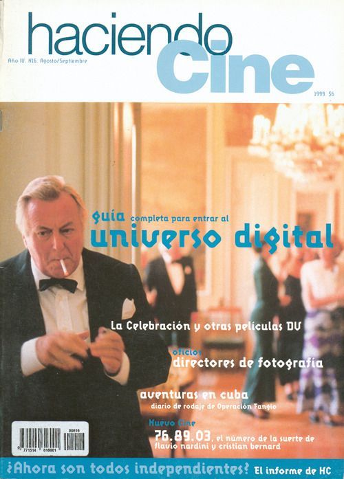 HACIENDO CINE magazine side cover Issue 16 August/September 1999