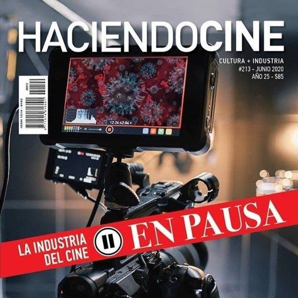 HACIENDO CINE magazine side cover Issue 213  June 2020