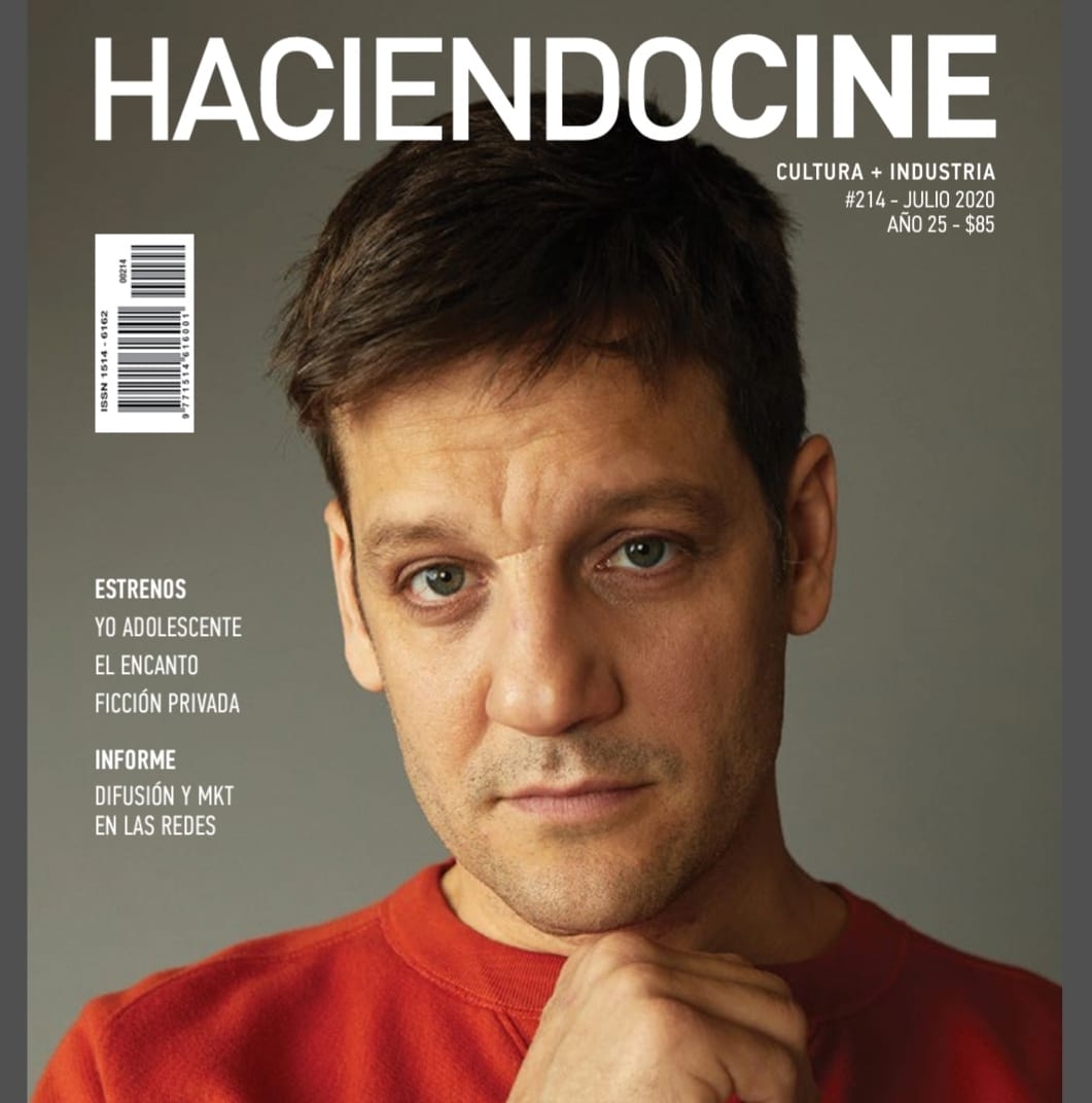 HACIENDO CINE magazine side cover Issue 214  July 2020