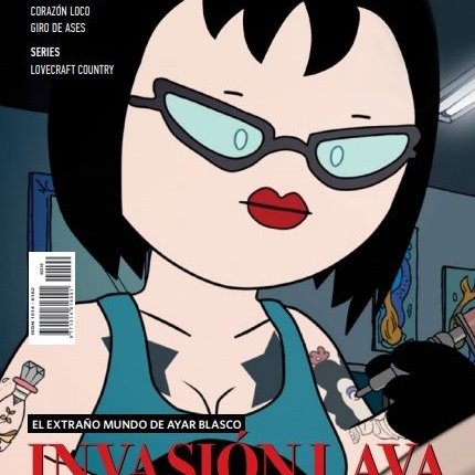 HACIENDO CINE magazine side cover Issue 216  September 2020