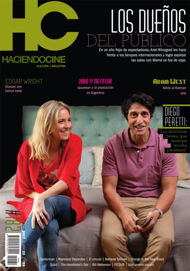 HACIENDO CINE magazine side cover Issue 182 July 2017