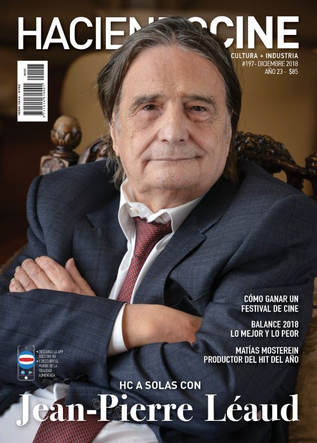 HACIENDO CINE magazine side cover Issue 197  December 2018