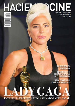 HACIENDO CINE magazine side cover Issue 199  March 2019