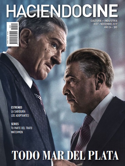 HACIENDO CINE magazine side cover Issue 207  November 2019