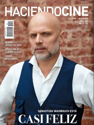 HACIENDO CINE magazine side cover Issue 211  April 2020