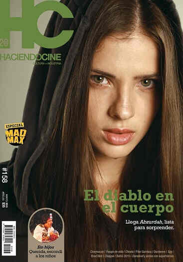 HACIENDO CINE magazine side cover Issue 158 May 2015