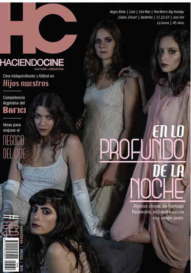 HACIENDO CINE magazine side cover Issue 169 May 2016