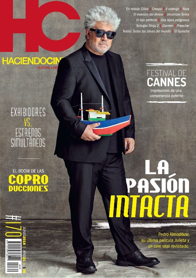 HACIENDO CINE magazine side cover Issue 170 June 2016