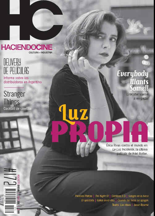 HACIENDO CINE magazine side cover Issue 172 August 2016