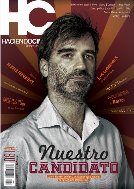 HACIENDO CINE magazine side cover Issue 180 May 2017