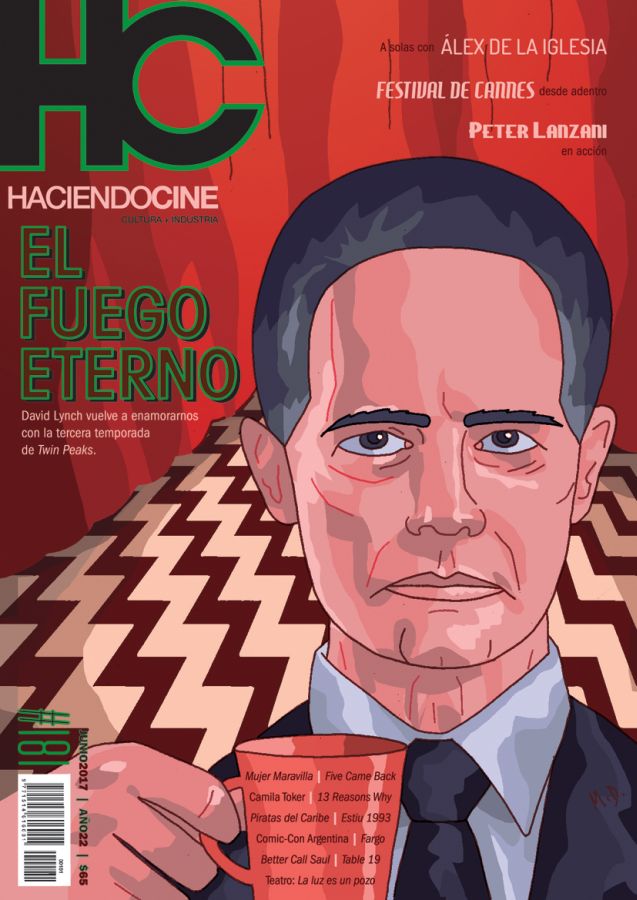 HACIENDO CINE magazine side cover Issue 181 June 2017