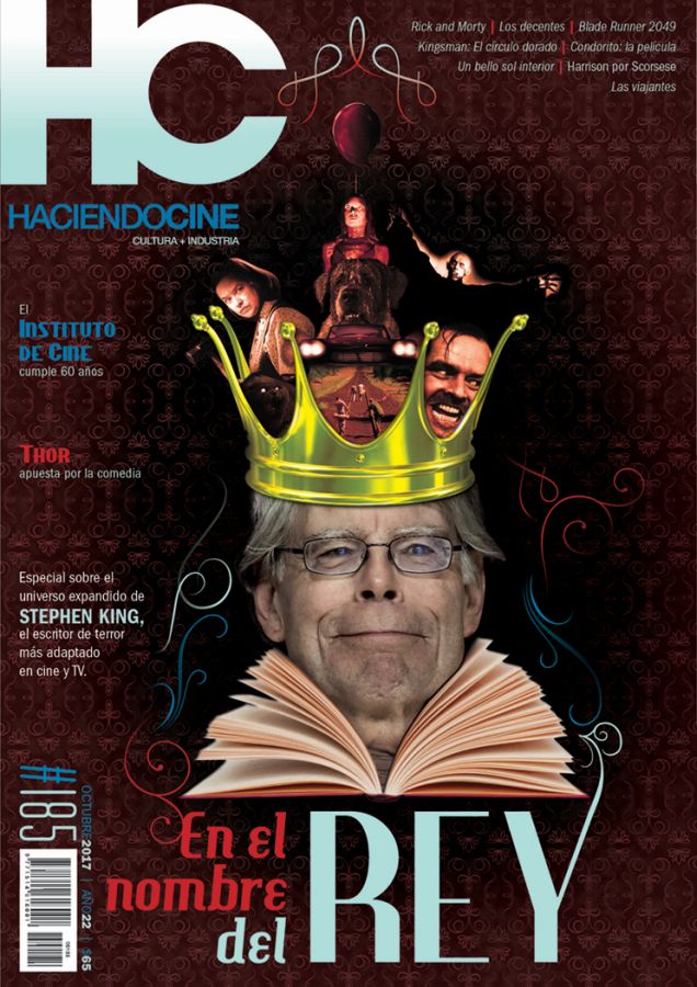 HACIENDO CINE magazine side cover Issue 185  October 2017