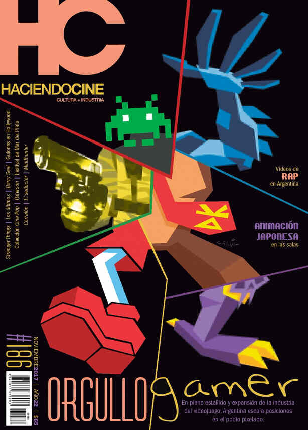 HACIENDO CINE magazine side cover Issue 186  November 2017