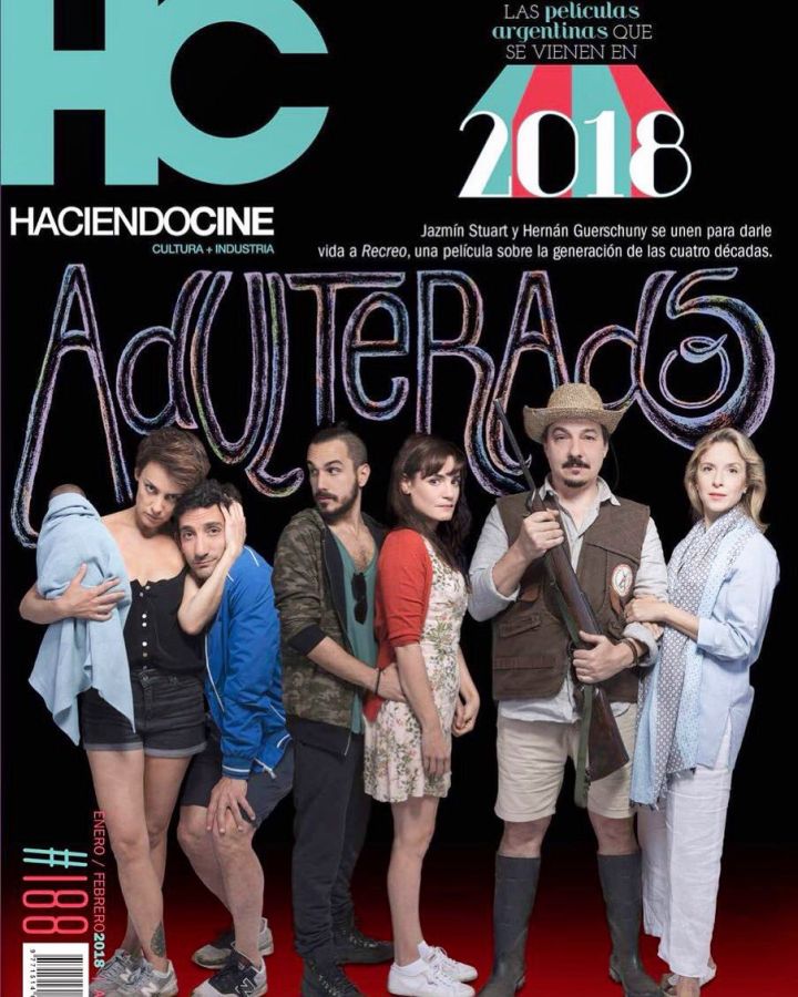 HACIENDO CINE magazine side cover Issue 188  January/February 2018