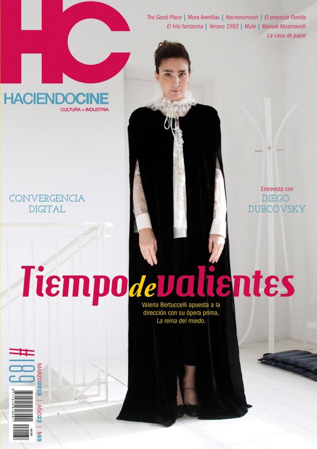 HACIENDO CINE magazine side cover Issue 189  March 2018