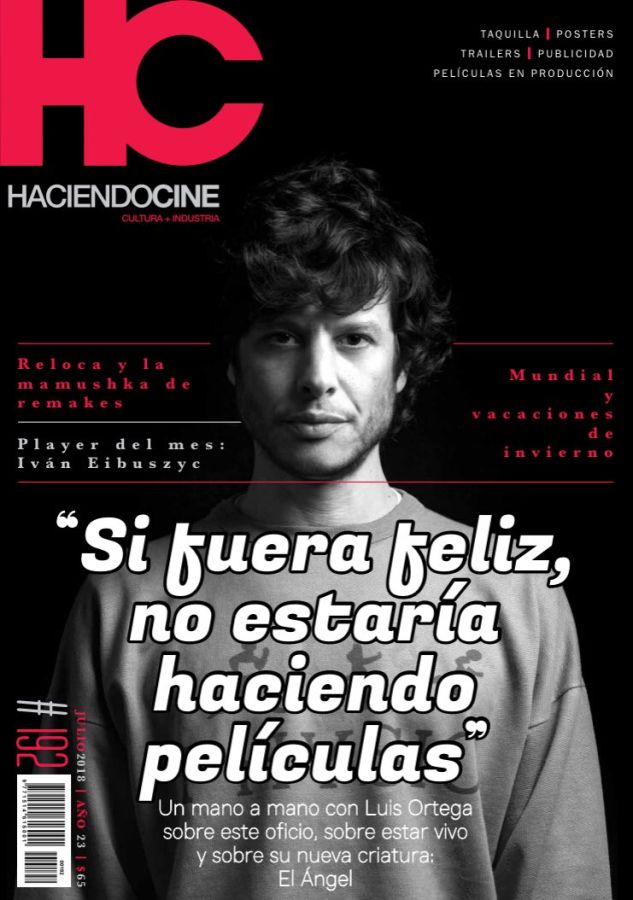 HACIENDO CINE magazine side cover Issue 192  July 2018