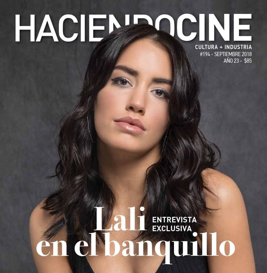 HACIENDO CINE magazine side cover Issue 194  September 2018