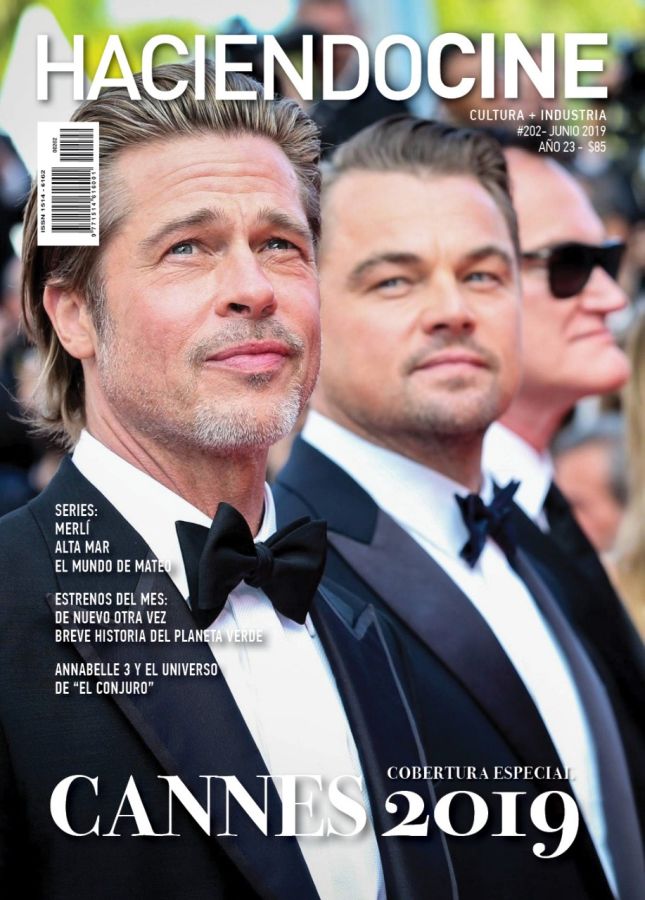 HACIENDO CINE magazine side cover Issue 202  June 2019