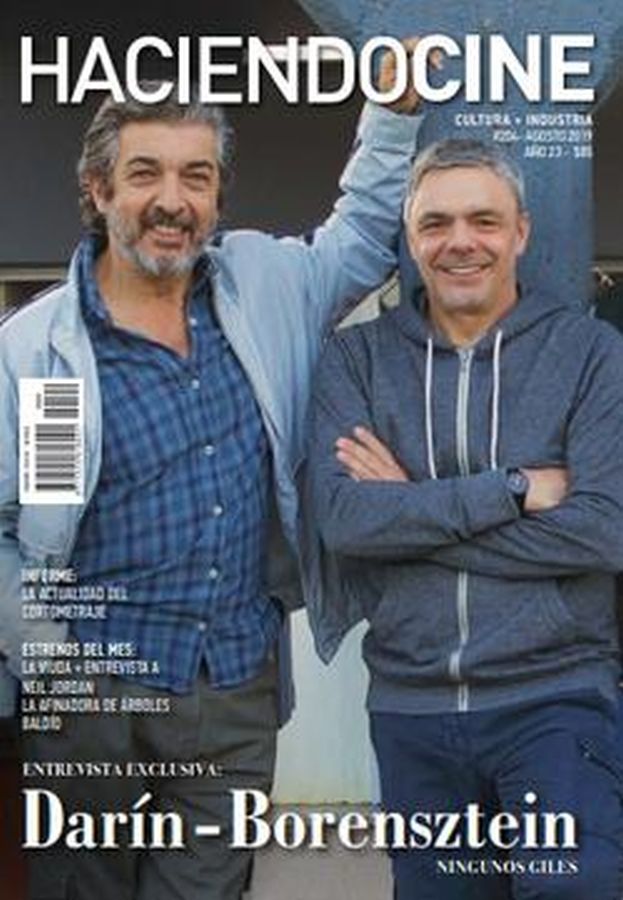 HACIENDO CINE magazine side cover Issue 204  August 2019