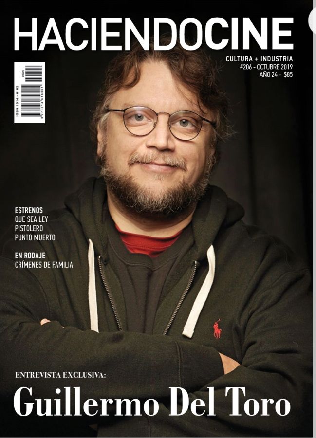 HACIENDO CINE magazine side cover Issue 206  October 2019