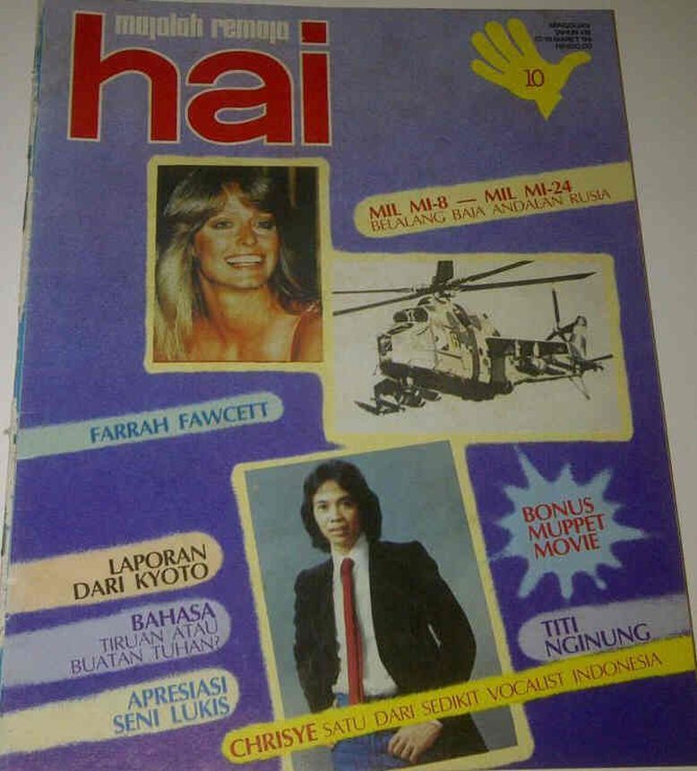 HAI magazine side cover 10 March 1984