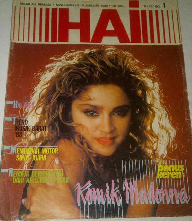 HAI magazine side cover 5 January 1986