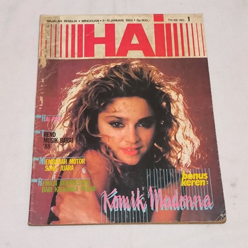 HAI magazine side cover 5 January 1988