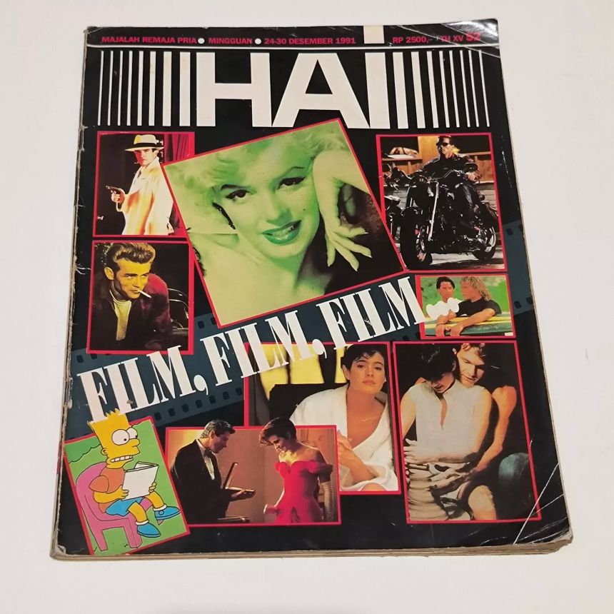 HAI magazine side cover 24 December 1991
