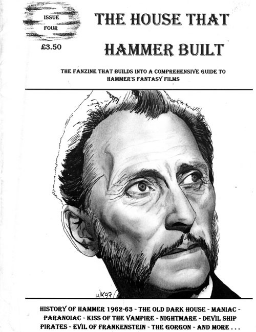 HOUSE THAT HAMMER BUILT magazine side cover Issue 4  1997