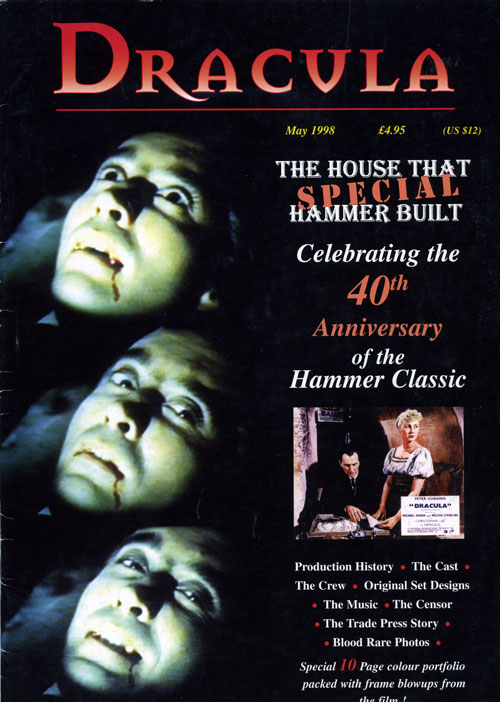 HOUSE THAT HAMMER BUILT magazine side cover Special Issue 2004