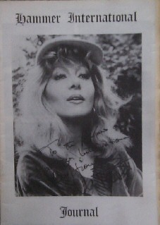 HAMMER INTERNATIONAL JOURNAL magazine side cover Issue 1 December 1979