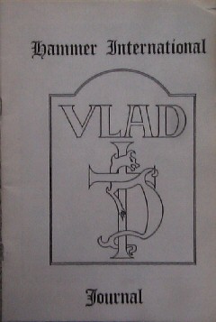 HAMMER INTERNATIONAL JOURNAL magazine side cover Issue 2  1980