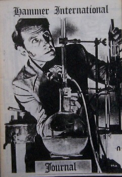 HAMMER INTERNATIONAL JOURNAL magazine side cover Issue 3  1980